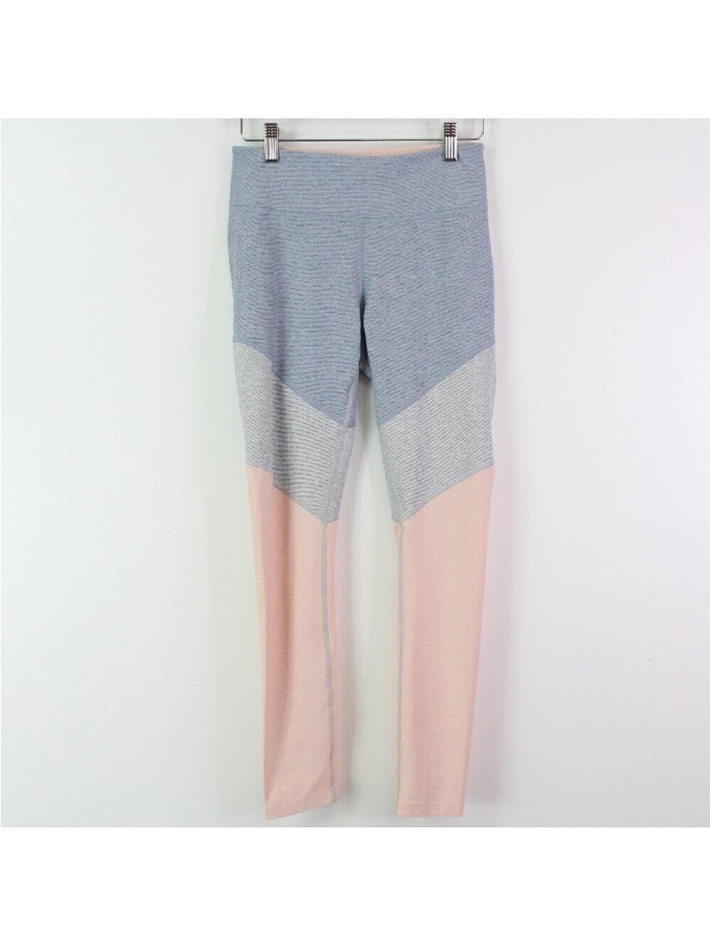 Outdoor Voices Color Black Leggings Grey Pink Size S